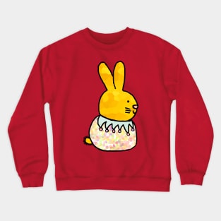 Easter Bunny Rabbit in a dress Crewneck Sweatshirt